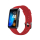 Pasek do smartwatchy FIXED Silicone Strap do Huawei Band 8/9/10 red